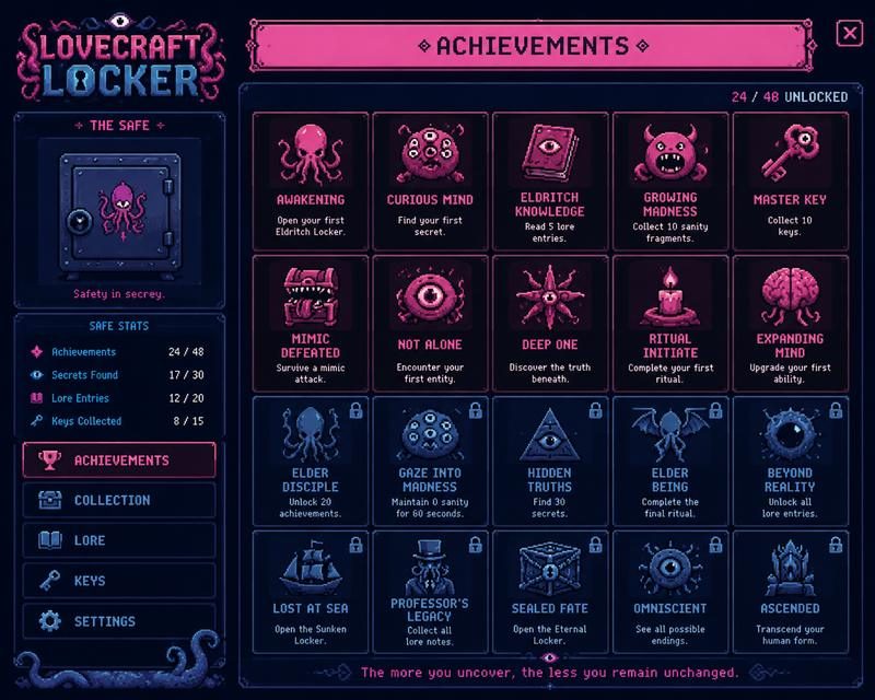 Lovecraft Locker 菜单操作 展示图 7