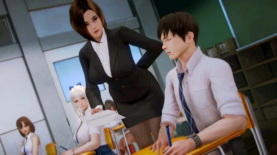 二次元老婆学院_Waifu Academy 实机画面 演示图