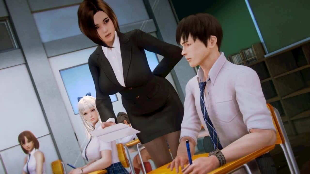 二次元老婆学院_Waifu Academy 校园题材 页面配图 6