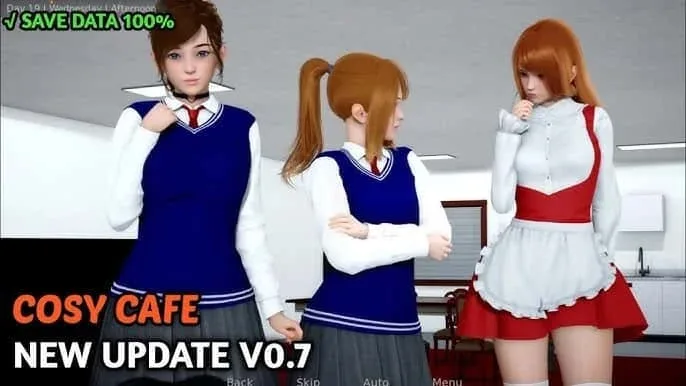 舒适咖啡厅_Cosy Cafe 多结局 实机截图