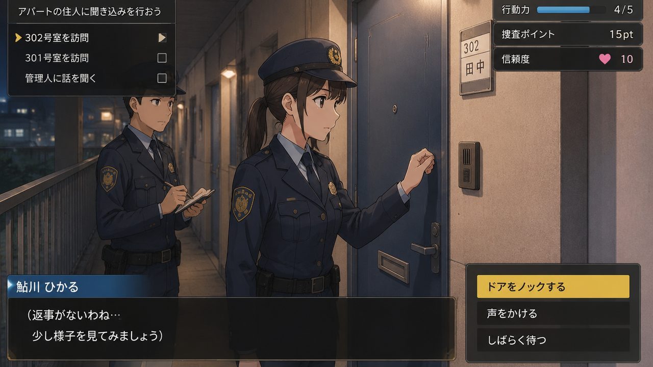 极道无赖EX 女警鮎川光 操作界面 画面 5