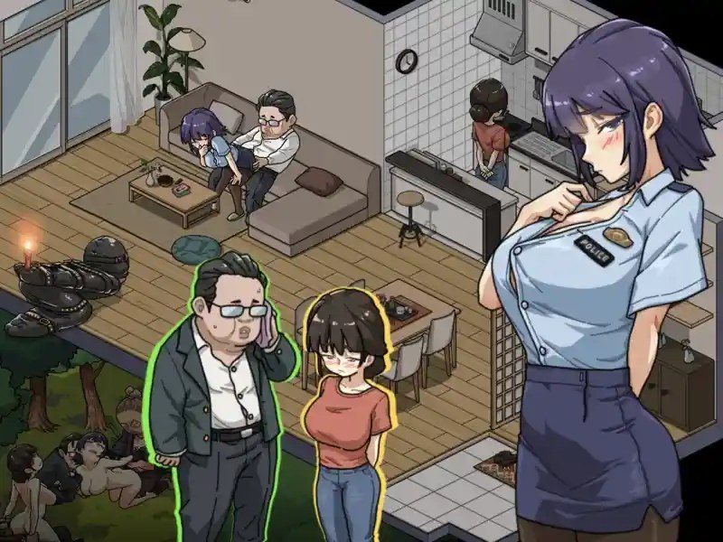 极道无赖EX 女警鮎川光 角色养成 场景图 8