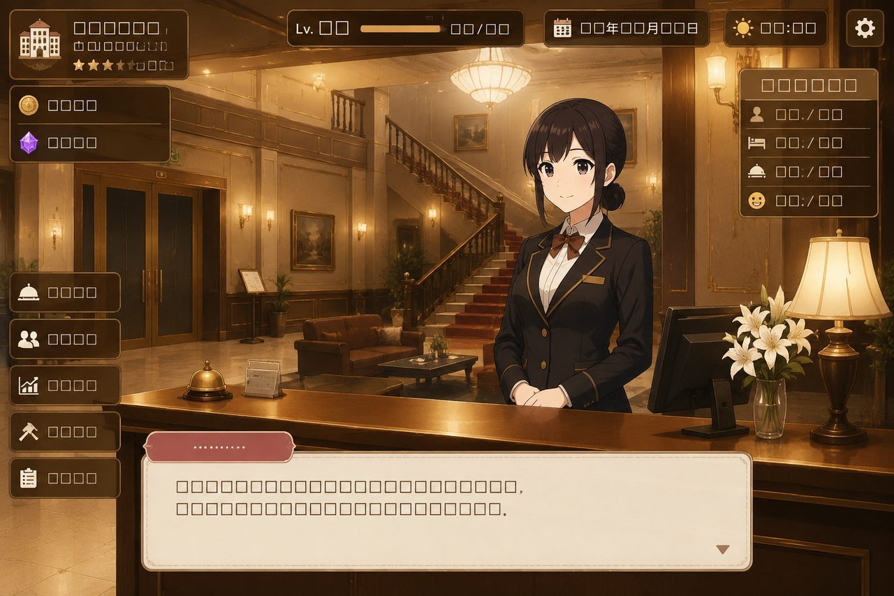 蛋少女 场景演出 实机截图 3
