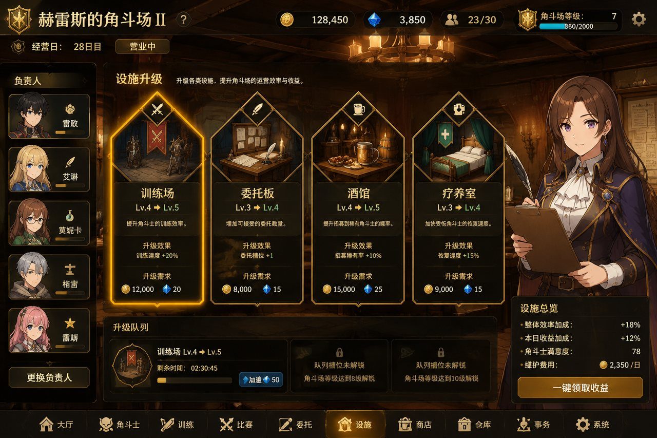 赫雷斯的角斗场Ⅱ 探索场景 场景图 4