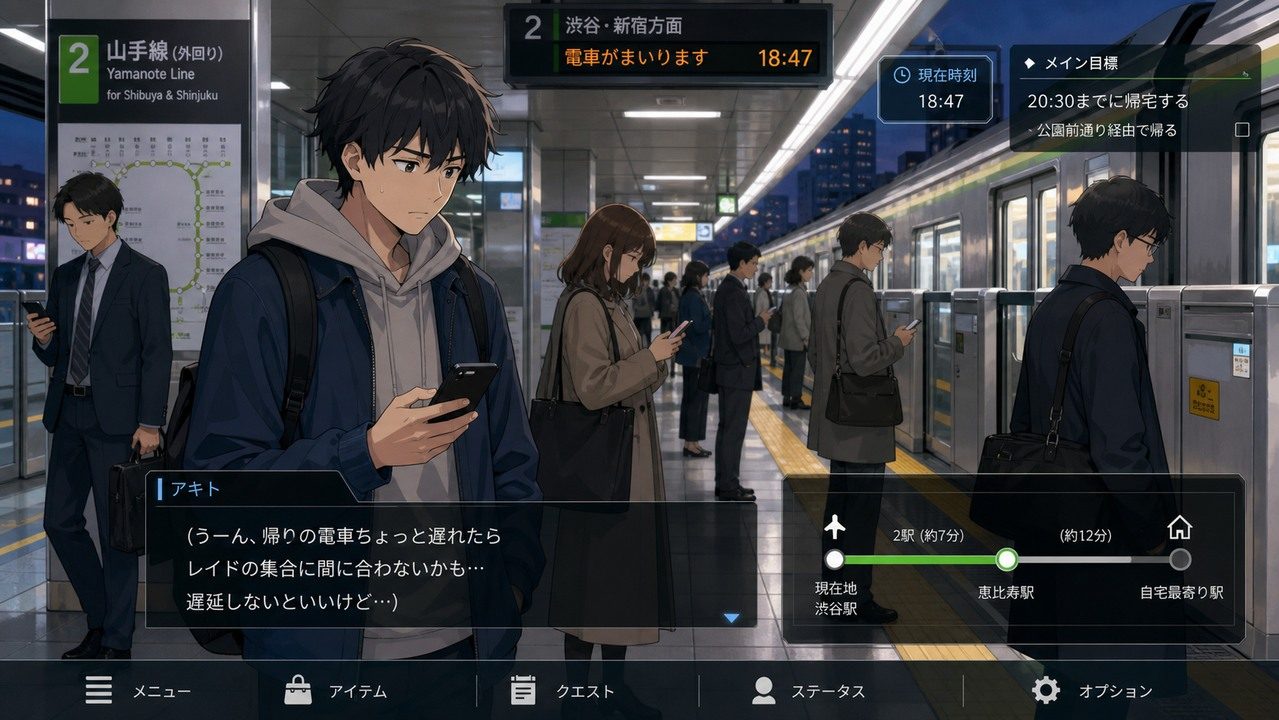 枫酱想回家 短篇ADV 实机截图 3