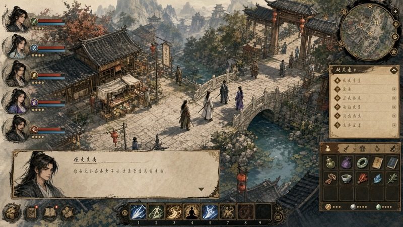 金庸群侠传5爱与死仙狐MOD六周年 天命线 玩法截图 7